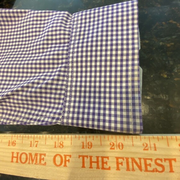IZOD Men's BCheck Shirt Button Up LARGE Natural Stretch Long Sleeve NWOT - Picture 12 of 14